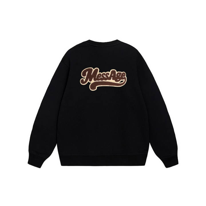 Nike Nike Sweatshirts Men's Black Crew Neck Moderate Regular