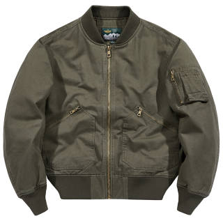 UNIWOLF Jackets Unisex Baseball Collar Moderate