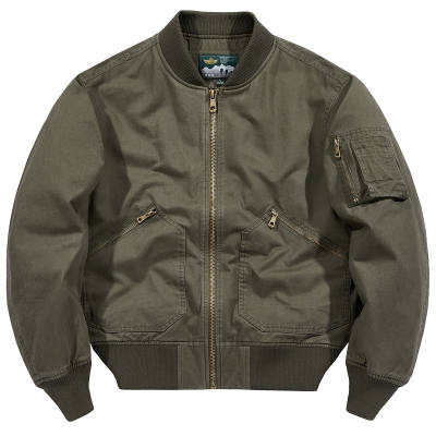 UNIWOLF Jackets Unisex Baseball Collar Moderate