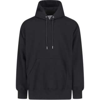 Sacai Sweatshirts Men's Black Hooded Moderate