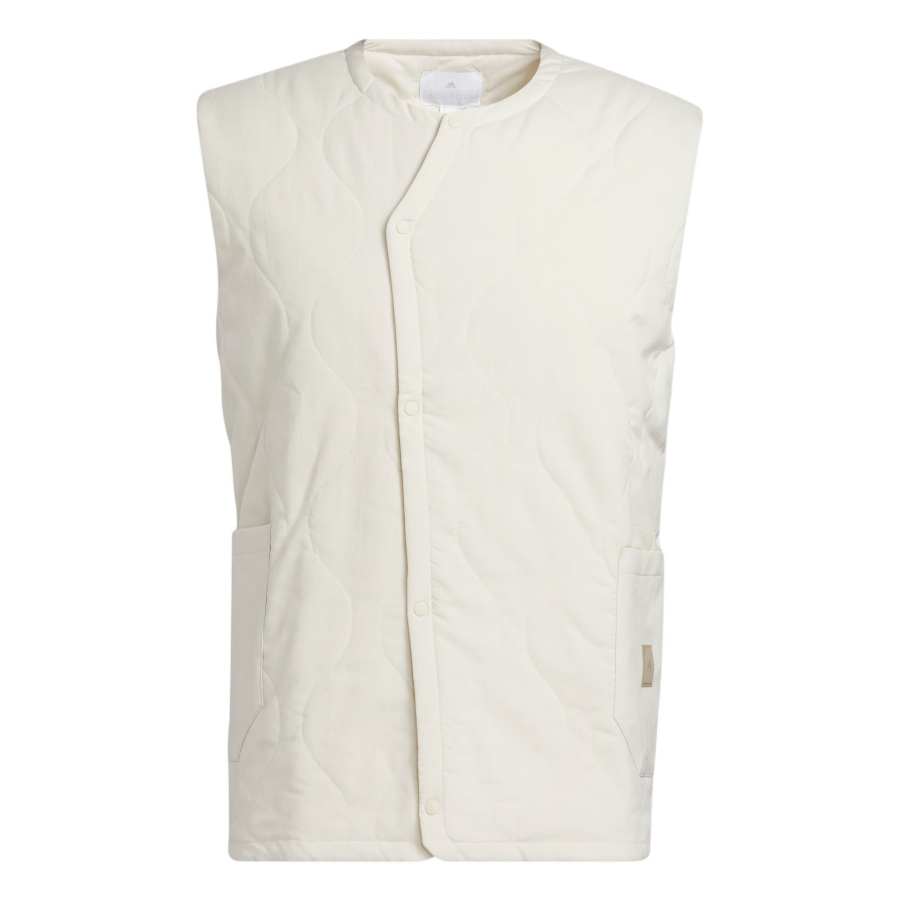 Adidas Adidas Vests Men's White Crew Neck Moderate Other