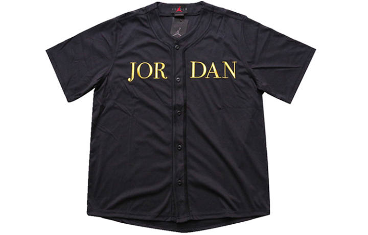 Jordan Jordan Baseball Jerseys Men's Baseball Collar Moderate Straight Fit