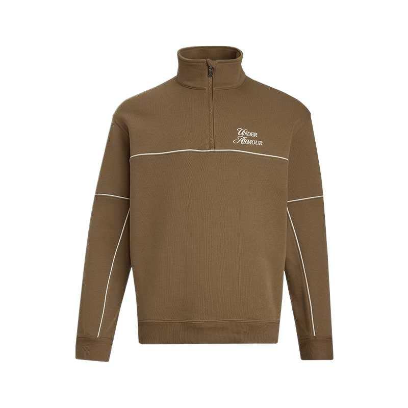 Under Armour Sports Club Sweatshirt Men's Suburb Coyote Brown 498