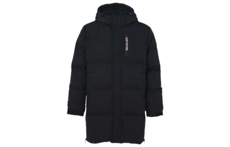 ANTA ANTA Down Jackets Men's Black Hooded Thickened Other