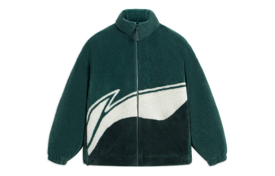 Li-Ning Li Ning Sports Fashion Collection Velvet feel Coat Unisex Wild Duck Green