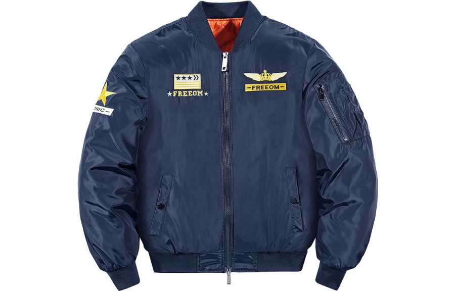 JEEP SPIRIT Jackets Men's Baseball Collar Thickened Pilot