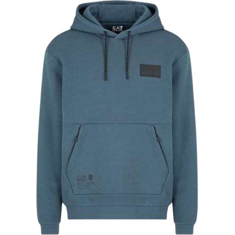 EMPORIO ARMANI EA7 SS25 Sweatshirt Men's Slate Gray Blue
