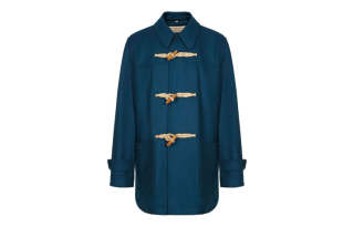 Burberry Coats Men's Lapel Moderate