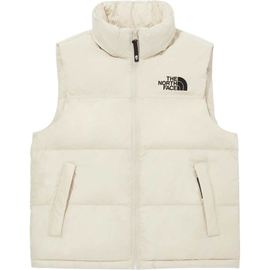 THE NORTH FACE Nuptse FW24 Vest Unisex Cream