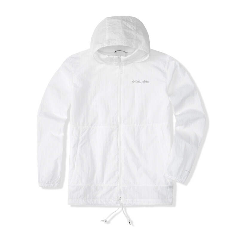 Columbia UV Protection Windproof Sun Protection Clothing Men's White