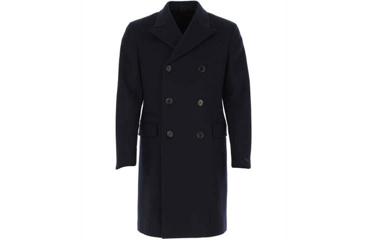 PRADA 【Previous Season】double-breasted cashmere coat