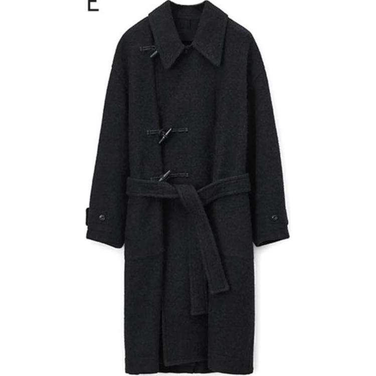 Lemaire Lemaire Belted Felted Duffle Coat