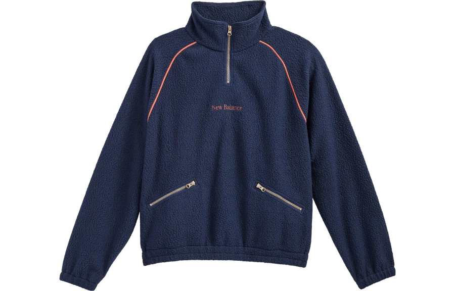 New Balance New Balance x Auralee New Balance X AURALEE FW23 Velvet feel Coat Men's Marine Blue