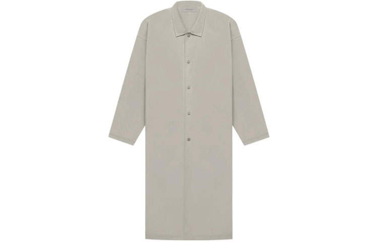 Fear Of God Essentials FW22 Coat Unisex Smoke Gray