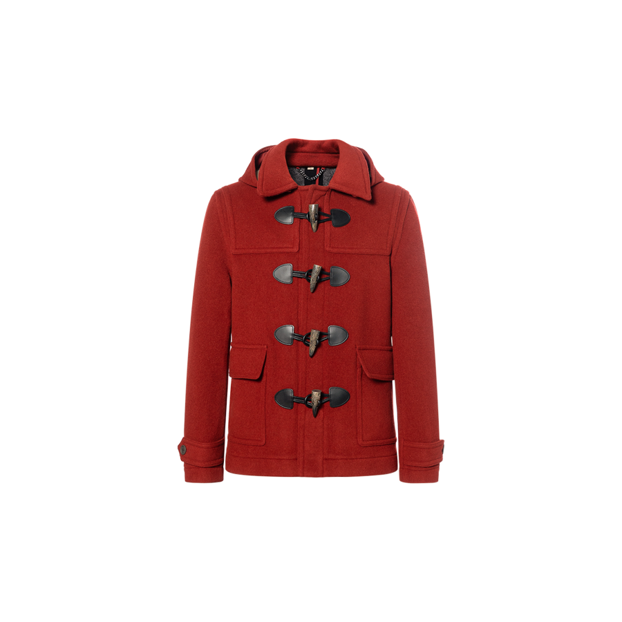 Burberry Coats Men's Red Moderate