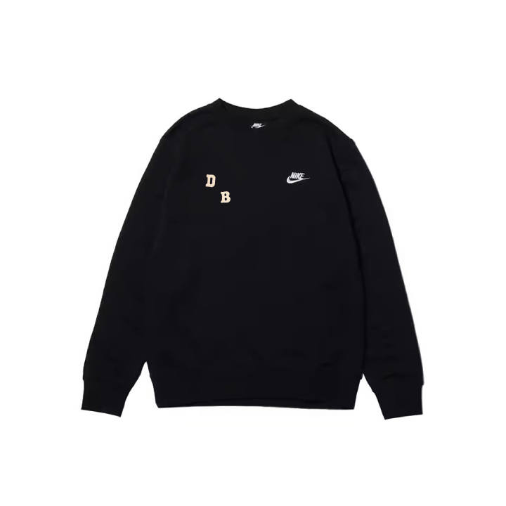 Nike Nike Sweatshirts Men's Black Crew Neck Moderate Regular