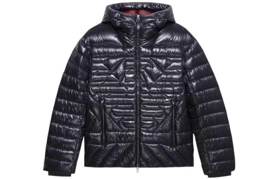 EMPORIO ARMANI FW22 Down Jacket Men's Dark Blue