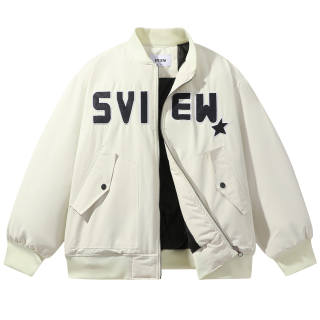 S.view Puffer Jackets Unisex Baseball Collar Thickened Puffer Jacket