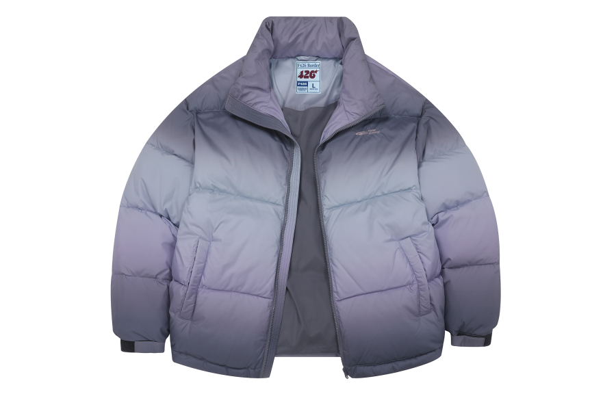 F426 F426 Down Jackets Unisex Stand Collar Without Hood Thickened