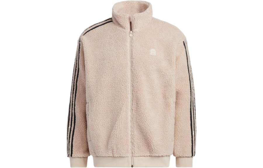 Adidas Neo Jacket Unisex Gray Brown Tan