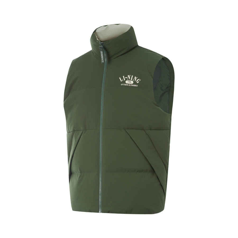 Li-Ning Li Ning Hot Pots Down Collection Vest Unisex Kelp Green