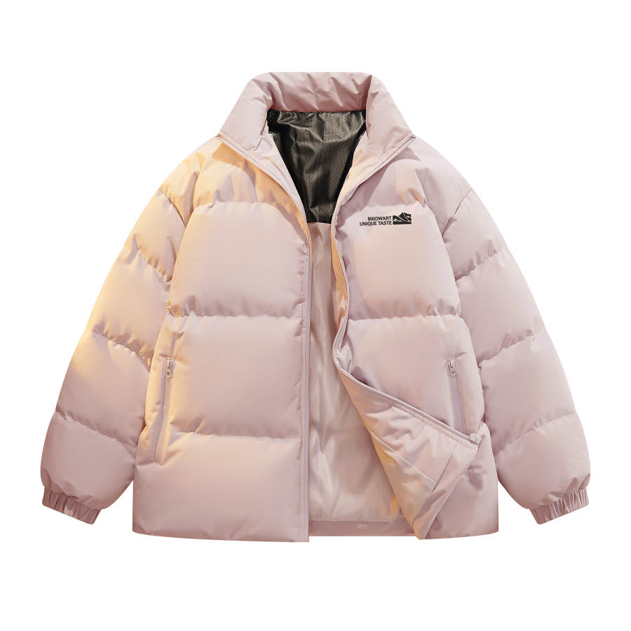 MIIOW MIIOW Puffer Jackets Unisex Stand Collar Thickened Padded Puffer Jacket