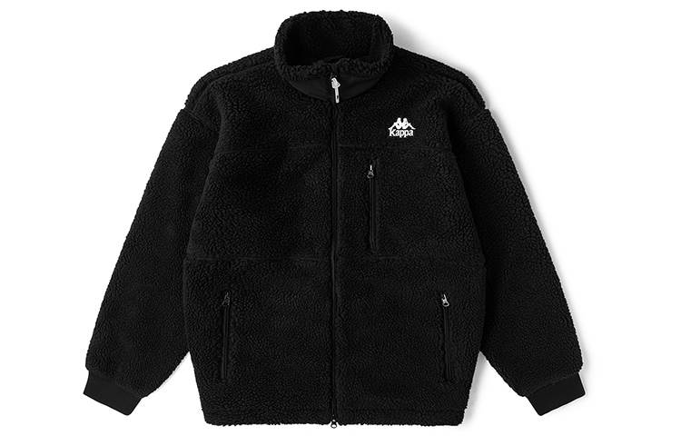Kappa Velvet Jackets Men's Stand Collar Moderate