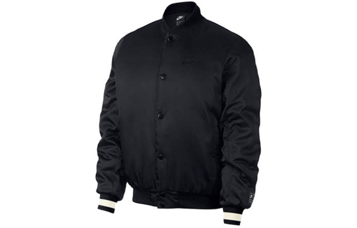 Nike Nike Baseball Jerseys Men's Black Baseball Collar Moderate Straight Fit