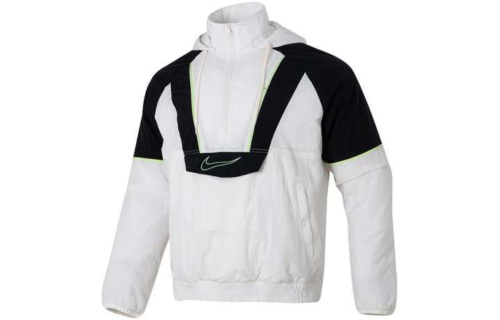 Nike Nike Jackets Men's White Hooded Moderate Other
