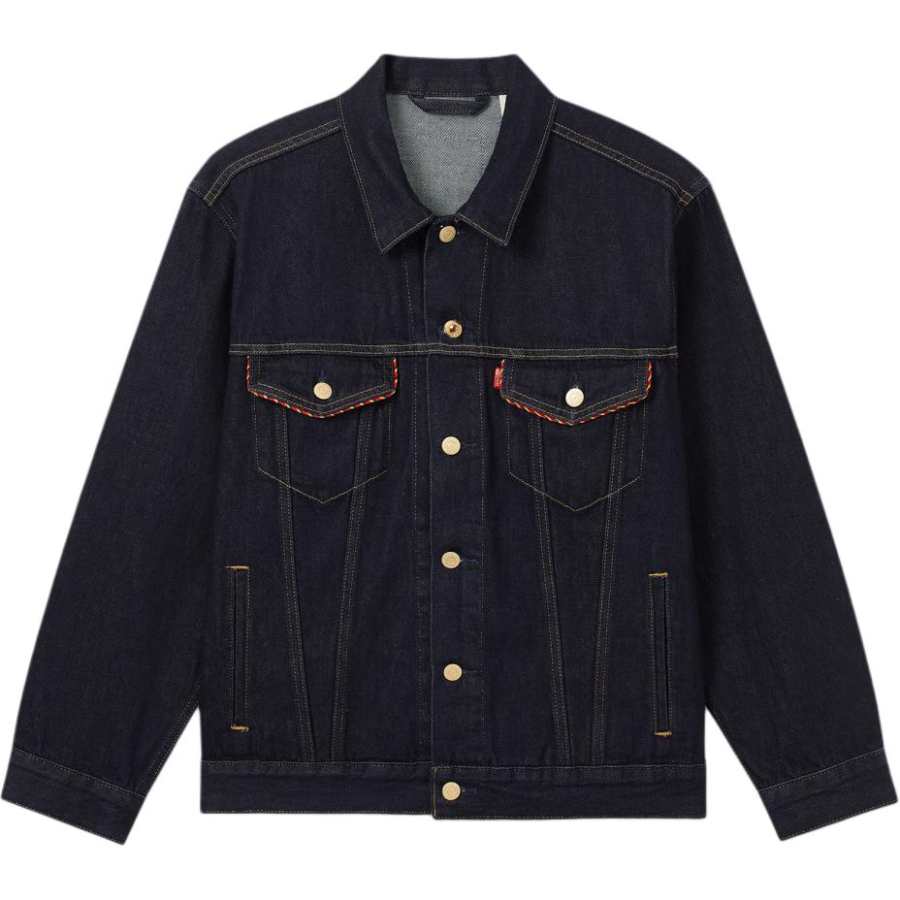Levis Levis Denim Jacket Men's Dark Blue