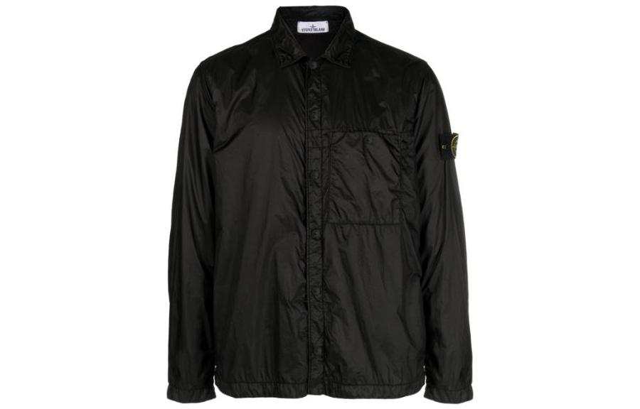 Stone Island Compass-motif shirt jacket