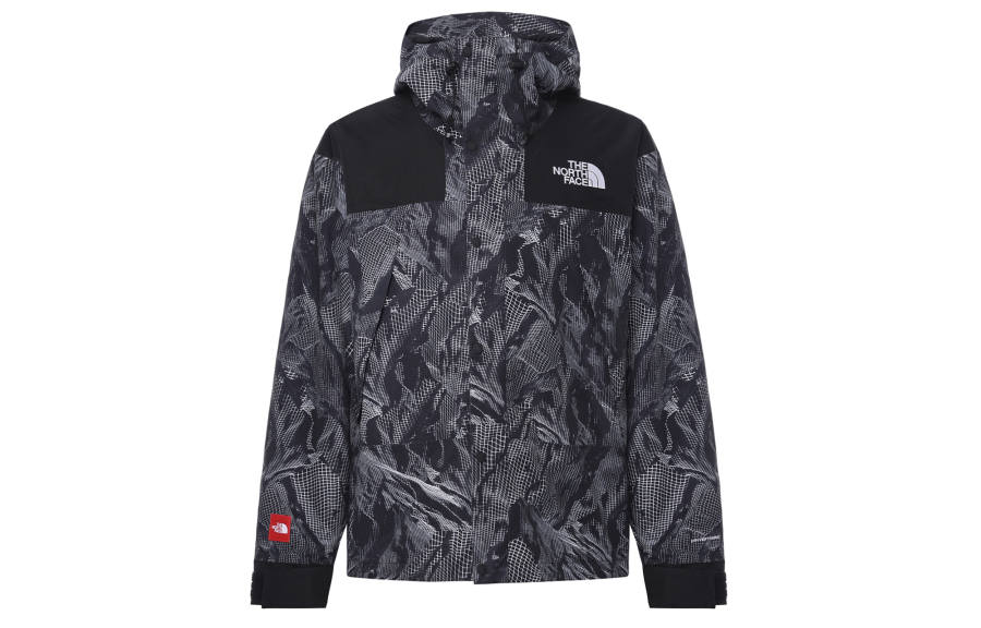 THE NORTH FACE Urban Exploration Waterproof And Windproof Windbreaker Jacket Men's Cosmic Black