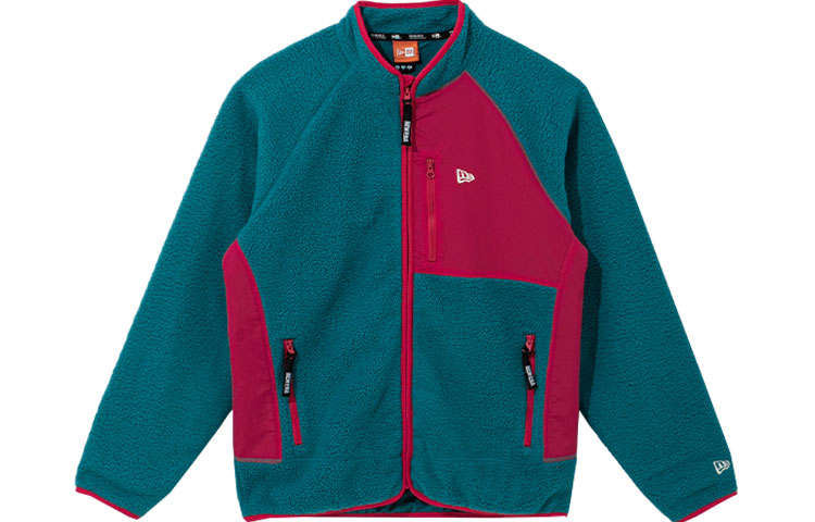 New Era FW21 Jacket Unisex Blue Green