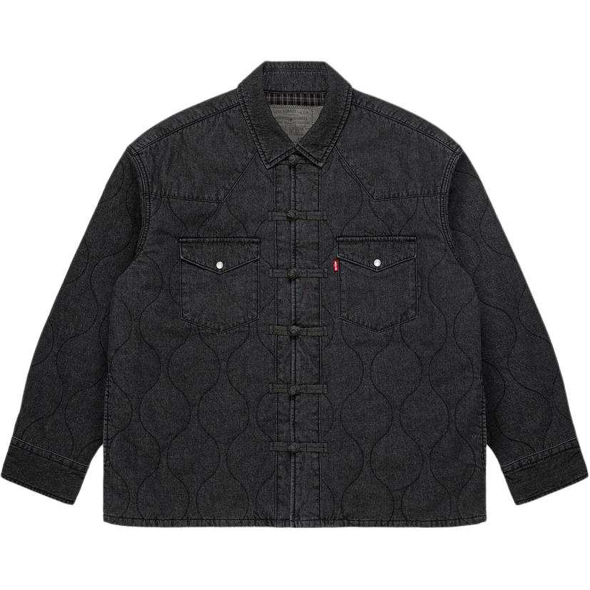 Levis X CLOT Levis X CLOT Jackets Unisex Black Lapel Moderate Other