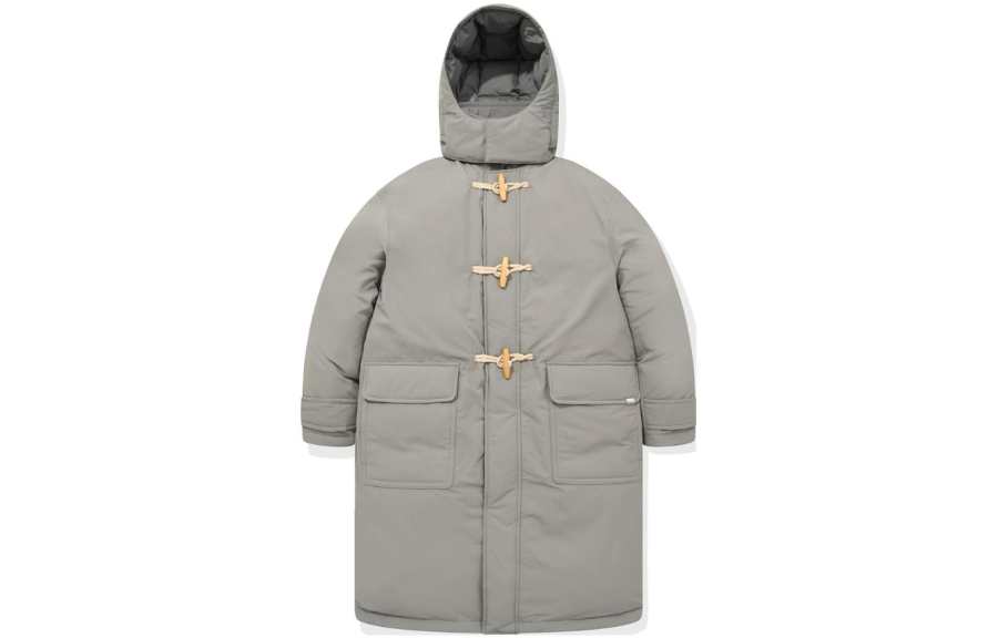 COVERNAT Down Jackets Men's Gray Detachable Hood Moderate Other