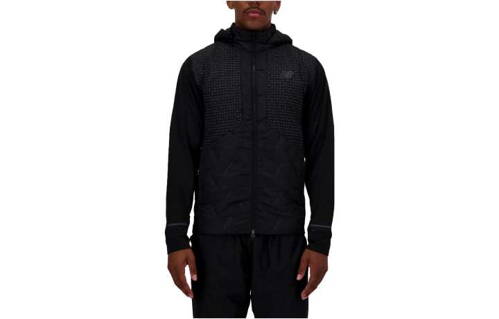 New Balance New Balance Jackets Men's Black Hooded Moderate Other