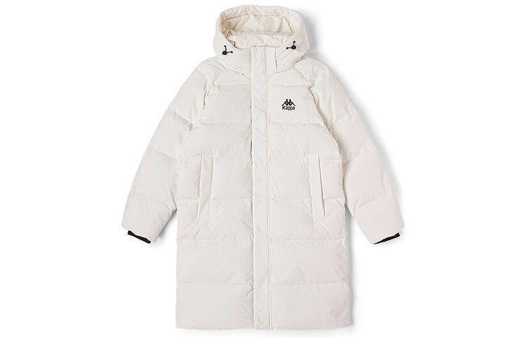 Kappa Kappa Down Jackets Unisex Hooded Moderate Puffer Jacket