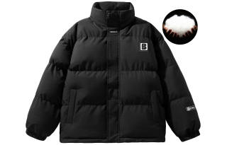 BENDL'S Puffer Jackets Unisex Stand Collar Thickened Padded Puffer Jacket