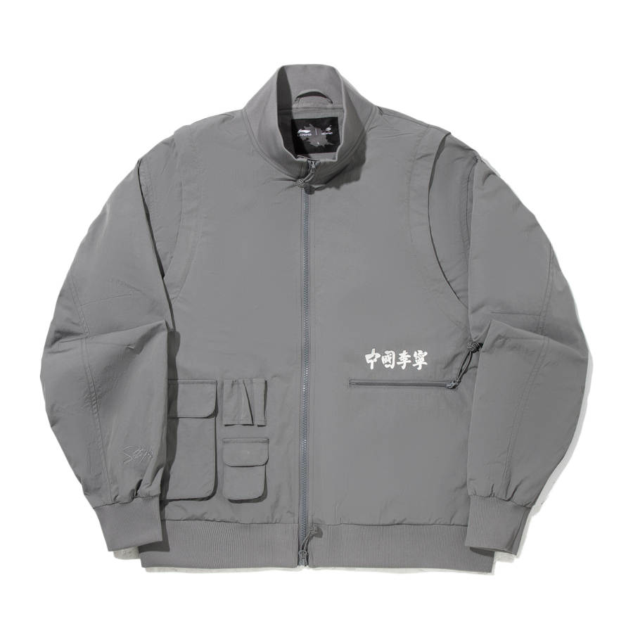 Li-Ning Li Ning x Staple Jackets & Coats Men's Asphalt Gray
