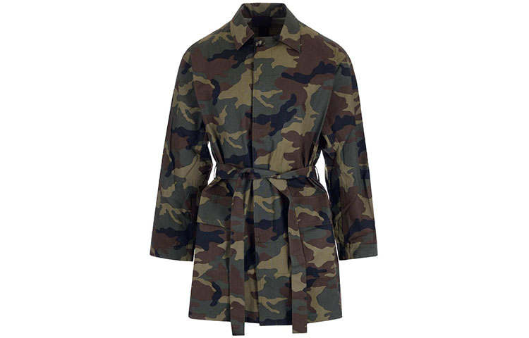 Fear Of God Coats Men's Green Lapel Moderate