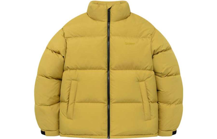 COVERNAT Down Jackets Men's Yellow Stand Collar Moderate Other