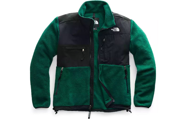 The North Face logo-embroidered jacket