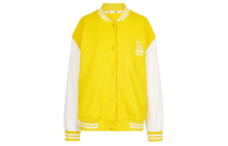 MLB X Disney MLB X Disney Baseball Jerseys Unisex Yellow Baseball Collar Moderate Straight Fit