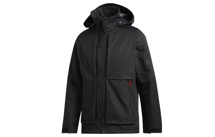 Adidas Adidas Velvet Jackets Men's Hooded Moderate