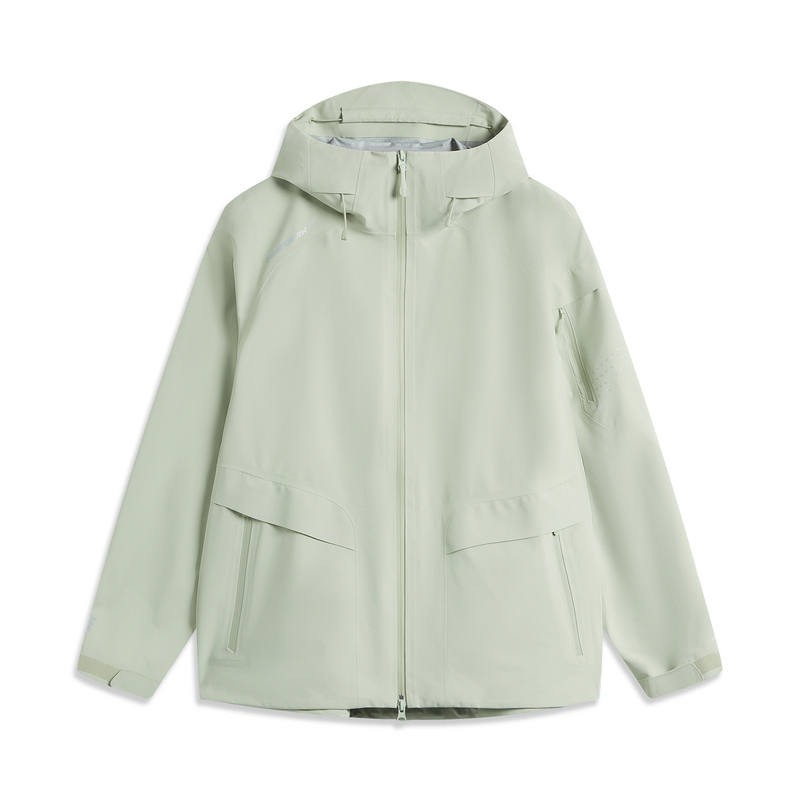 Li-Ning Li Ning Waterproof And Windproof Windbreaker Jacket Unisex Desert Green