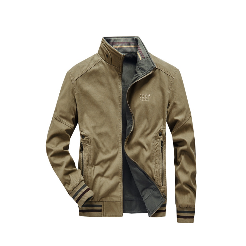 JEEP SPIRIT Jackets Men's Stand Collar Moderate Other