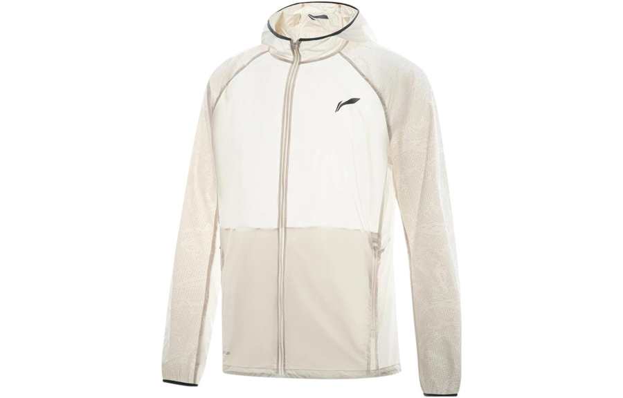Li-Ning Li Ning Running Collection Breathable Sun Protection Clothing Men's Moonlight Gray