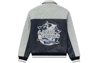 AIME LEON DORE Leather Aimé Concord Jacket