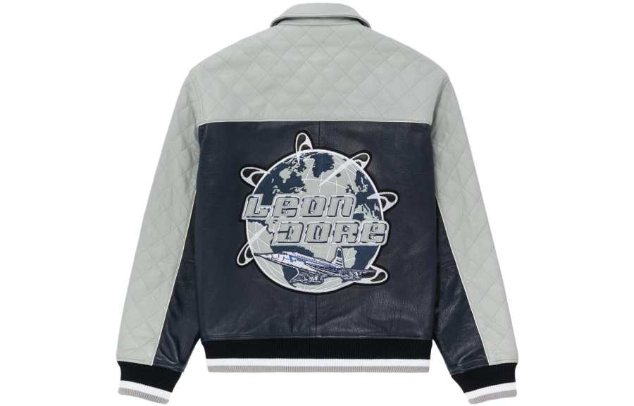 AIME LEON DORE AIME LEON DORE Leather Aimé Concord Jacket
