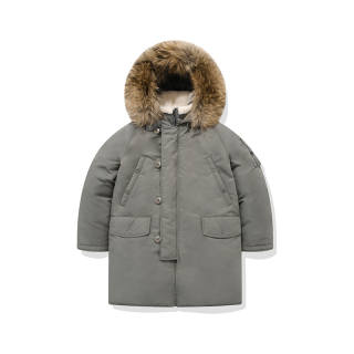 COVERNAT Down Jackets Unisex Gray Hooded Thickened Other